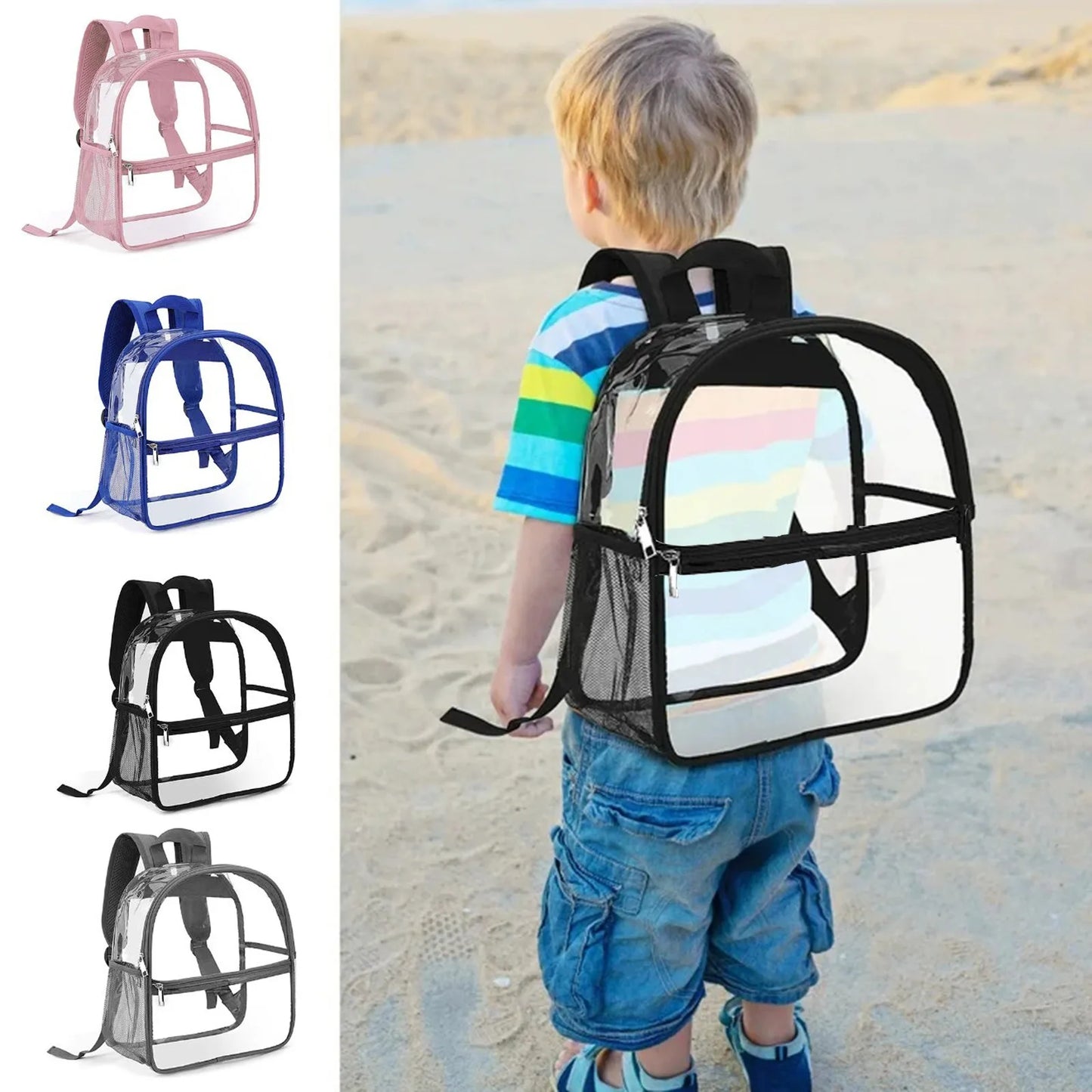Large Capacity Transparent Backpack