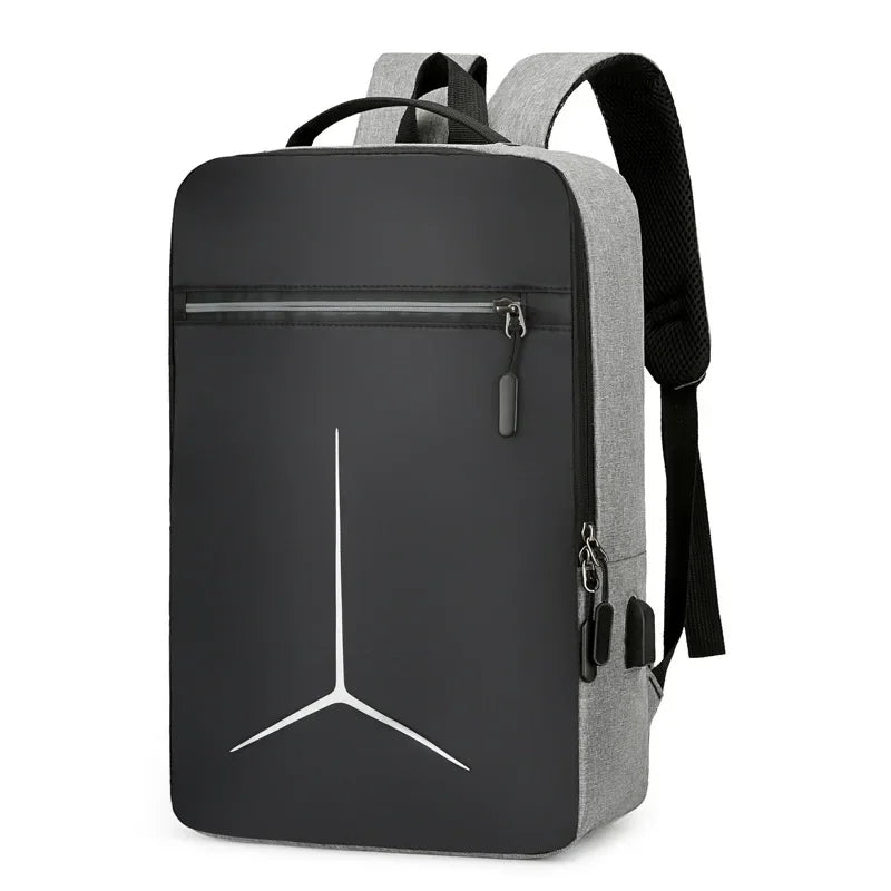 Anti-theft USB Waterproof Hard Case Travel Laptop Backpack