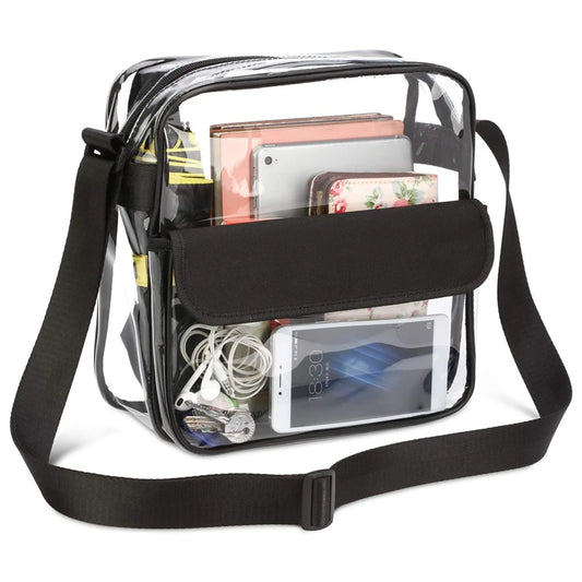Summer Clear Bags Women's Transparent PVC Jelly Handbag Travel Beach
