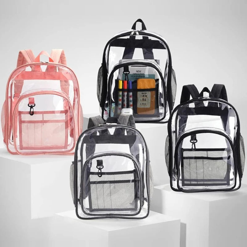 Backpack Waterproof Transparent Bag for Large Capacity